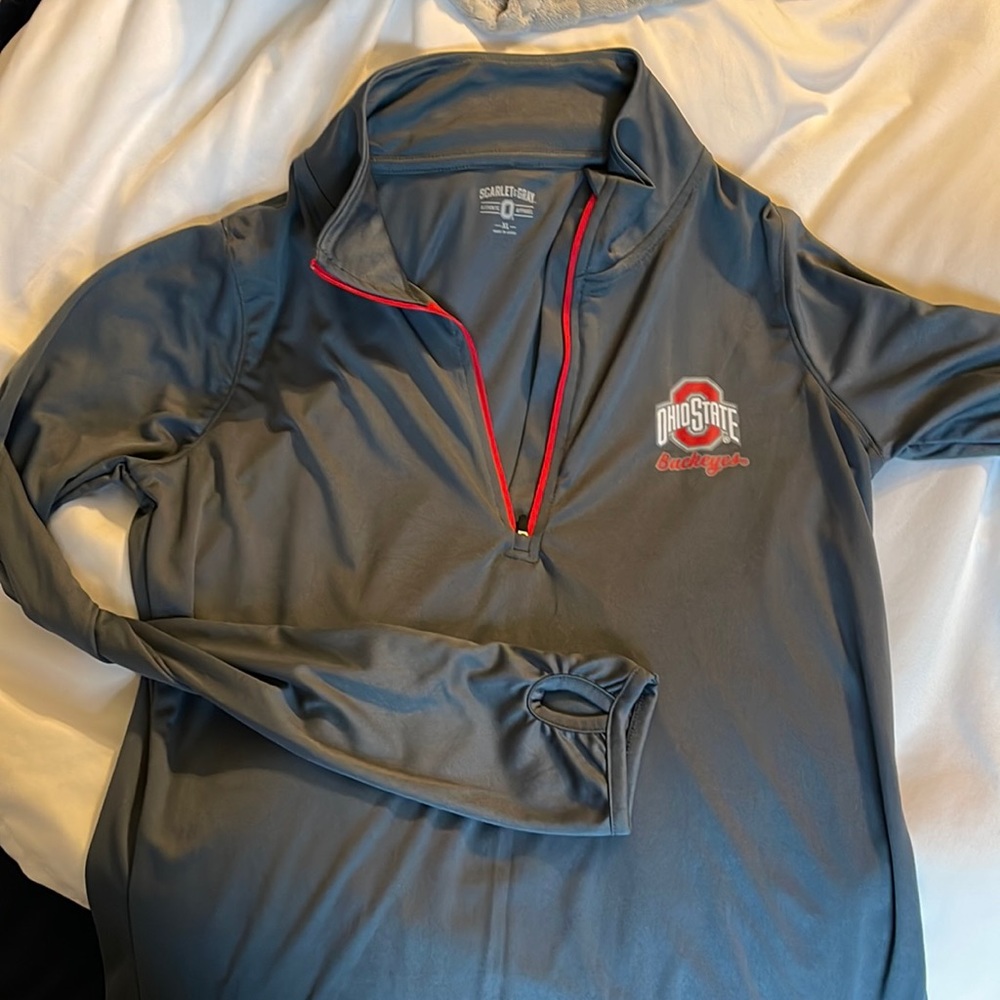 Ohio state pullover